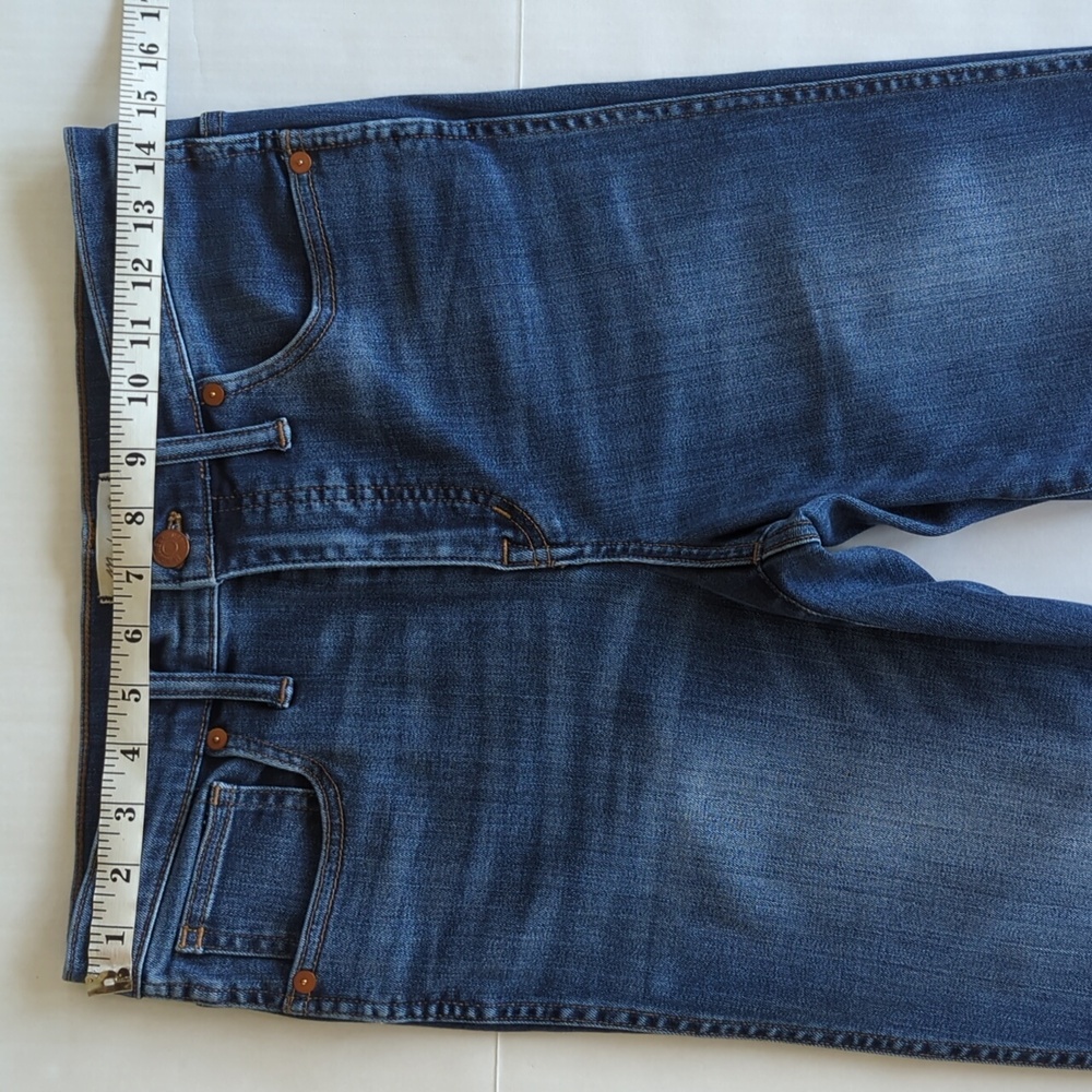 Madewell 10" High-Rise Skinny Denim Mom Jeans 29TL Blue - Picture 13 of 16